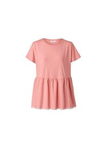 T-shirt bimati&egrave;re &agrave; broderie, Rouge, Taille: S 36/38, Tchibo