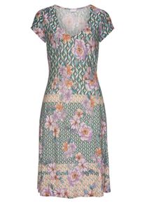 Lascana Sommerkleid, mit V-Ausschnitt Bunt, Größe 36