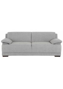 3-Sitzer »Telos«, mit Boxspring-Federung , grau , Home Affaire , hellgrau