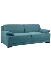 3-Sitzer »Telos«, mit Boxspring-Federung , blau , Home Affaire , türkis