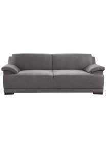 3-Sitzer »Telos«, mit Boxspring-Federung , grau , Home Affaire