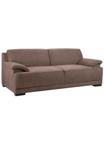 3-Sitzer »Telos«, mit Boxspring-Federung , braun , Home Affaire