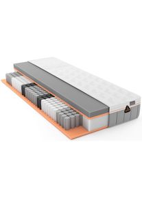 Schlaraffia Taschenfederkernmatratze »GELTEX® Quantum Touch 260 TFK«, 26 cm cm hoch, (1 St.), 90 Nächte Probeschlafen!* weiß