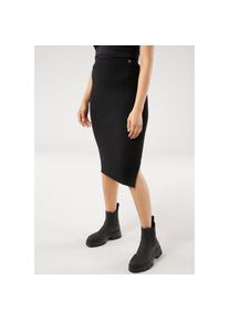 Tamaris Strickrock, aus Rippe - NEUE KOLLEKTION schwarz 40 Schöner Strickrock von Tamaris