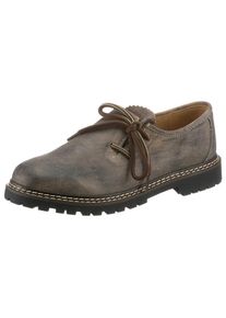 Krüger Buam KRÜGER BUAM Haferlschuh, Herren, im Used - Look grau 46 Modischer Haferlschuh