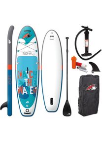 F 2 F2 SUP-Board »Surfer Kid«, (mit Paddel, Pumpe und Transportrucksack), Stand Up Paddling blau Wassersportboards