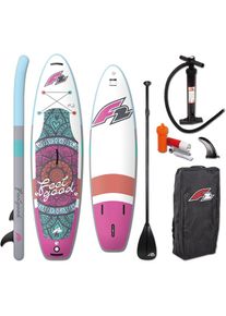 F 2 F2 Inflatable SUP-Board »Feelgood Woman« rosa Wassersportboards