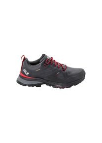 Jack Wolfskin Wanderstiefel »FORCE STRIKER TEXAPORE LOW M« bunt UK 6 - EU 39,5 dunkelgrau-rot