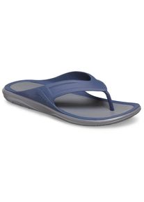 Crocs Zehentrenner »Swiftwater Wave Flip«, mit weicher Innensohle blau 48 navy Badeschuh für heiße Tage