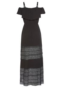 Lascana Maxikleid Damen, schwarz, Größe 38