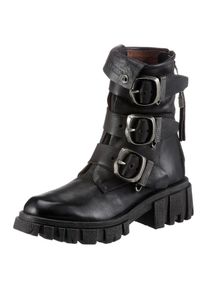 A.S.98 Stiefelette »HELL«, in derber Combat Optik schwarz 42 schwarz-used Mit verstellbaren Schnallen
