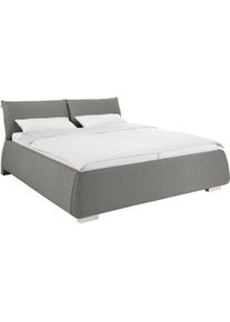 Tom Tailor Polsterbett »SOFT PILLOW«, mit Kopfteil in Kissenform, wahlweise mit Lattenrost und Matratze grau elephant GCP 29