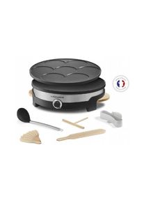 Jelmoli Crêpesmaker»TTMTradi´Duo«1400W , silberfarben , schwarz/silberfarben