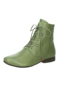 Think! Schnürstiefelette »Guad 2«, im zeitlosen Look grün 42 hellgrün Stiefelette mit zusätzlichem Innenreißverschluss