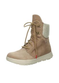 Think! Winterboots »Comoda«, mit Reißverschluss und Kontrast-Details weiß 37 beige-offwhite Stiefelette mit Reißverschluss und Schnürung für...