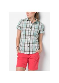 Jack Wolfskin Karobluse »MARONI RIVER SHIRT W« grün M (38/40) hellgrün-kariert Bluse