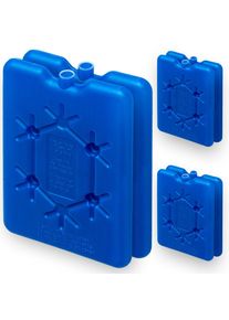 Deuba® Kühlakkus 6er-Set Blau 16,5x11x1,5cm