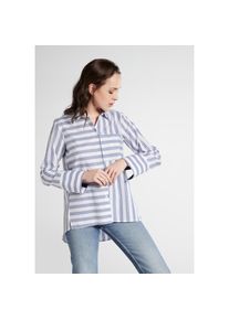 Eterna Klassische Bluse »CLASSIC FIT« blau 46 navy Passform laut Hersteller: Classic Fit