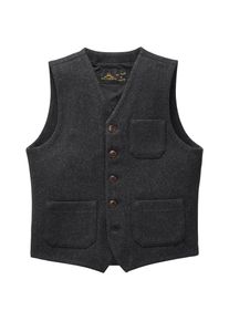 PIKE BROTHERS Herren-Roamer-Vest 1937 Schwarz meliert S