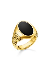 Thomas Sabo Ring schwarz-gold