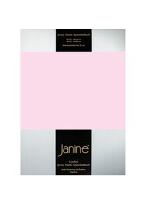 Janine Spannbettlaken »ELASTIC 5002/«, (1 St.), mit Rundumgummizug rosa zartrosa