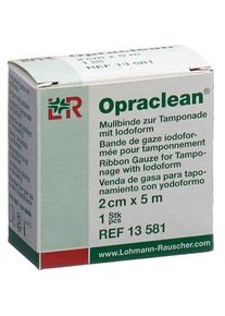OPRACLEAN bande gaz pour mèche iodoforme 2cmx5m
