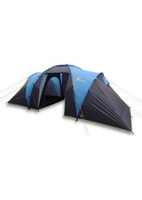 Best Camp , Kuppelzelt &raquo;Bunburry 4&laquo;, 4 Personen, (Set, 2 tlg., mit Transporttasche) , blau , Zelte