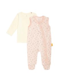 Steiff Neugeborenen-Geschenkset, (Set, 2 tlg.) orange apricot-gelb 2tlg. Set von Steiff für Mädchen