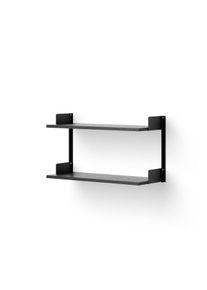 Wandregal 450 Esche Schwarz New Works