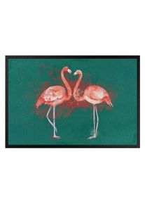 Fußmatte Flamingos