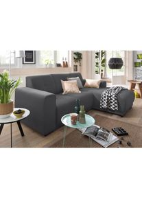 Home Affaire Ecksofa »Langeland« grau anthrazit