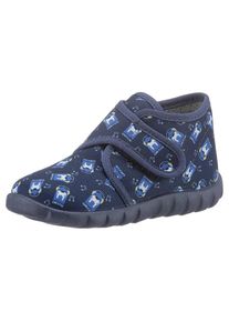 Geox Hausschuh »B ZYZIE BOY«, mit Klettriegel blau 23 navy-royalblau Leichtes Schlupfen durch Klettverschluss