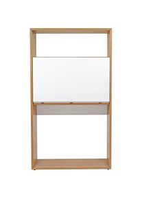 Wandsekretär »Loma«, im skandinavian Design , weiss , WOODMAN