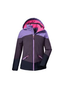 Killtec Outdoorjacke »KOW 195 GRLS JCKT« lila 164 pflaume Mädchen Winterjacke mit Kapuze und Fleecefutter