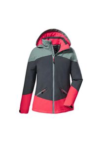 Killtec Outdoorjacke »KOW 195 GRLS JCKT« grün 164 jade Mädchen Winterjacke mit Kapuze und Fleecefutter