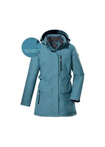 Killtec Parka »KOW 66 WMN PRK« blau 46 Damen Funktionsparka mit abzippbarer Kapuze