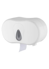 ich-zapfe Toilettenpapierhalter, Klopapierhalter, Toilettenpapierspender - PQTMCDuo, f&uuml;r 2 Rollen, Kunststoff
