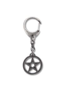 Adelia´s ADELIA´S Amulett »Schlüsselanhänger«, Pentagramm - Schutzschild gegen negative Energie silberfarben silber Schlüsselanhänger Amulett / Talisman