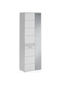 Inosign Garderobenschrank »Linus«, Breite 62 cm weiß weiß NB/weiß Hochglanz TZ Maße (B/T/H): 62/37/190 cm