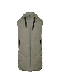 Véro Moda VERO MODA Steppweste »VMBEVERLY WAISTCOAT BOOS« grau L laurel oak Steppweste mit Kapuze von VERO MODA
