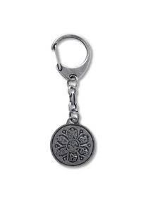 Adelia´s ADELIA´S Amulett »Schlüsselanhänger«, Om Mani Padme Hum - Mitgefühl und Liebe silberfarben silber Schlüsselanhänger Amulett / Talisman