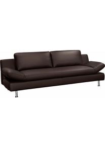 3-Sitzer »Redding«, in Naturleder , braun , Places of Style