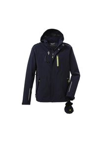 Killtec Outdoorjacke »KOS 149 MN JCKT« blau L navy packbare Herren Funktionsjacke mit abzippbarer Kapuze