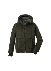 Killtec Funktionsjacke »KOW 188 BYS JCKT« grün 164 olivgrün Kuschelige Kids Jacke mit Kapuze