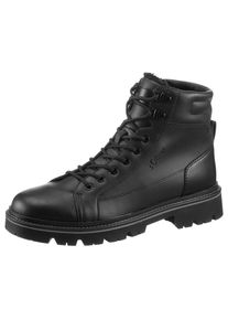 s.Oliver Winterstiefel, mit gepolstertem Schaftrand schwarz 45 Im schlichten Design