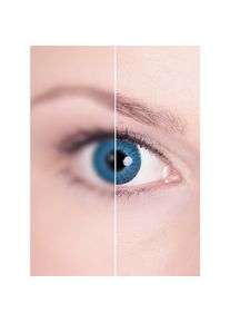 maskworld Contactlens Blauwe Iris met Dioptrie