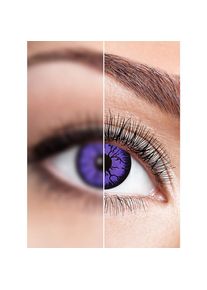 maskworld Lentilla de Bruja Morada con Dioptr&iacute;as