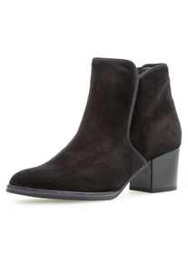 Gabor Stiefelette, in eleganter Optik, G-Weite schwarz 36 Mit Reißverschluss und kleinem Stretch