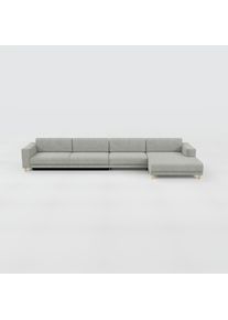 MYCS Schlafsofa Granitweiß - Elegantes, gemütliches Bettsofa: Hochwertige Qualität, einzigartiges Design - 448 x 75 x 162 cm,...