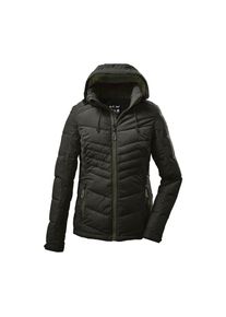 Killtec Steppjacke »KOW 149 WMN QLTD JCKT« grün 36 olivgrün Jacke in Daunenoptik mit regulierbarer, abzippbarer Kapuze